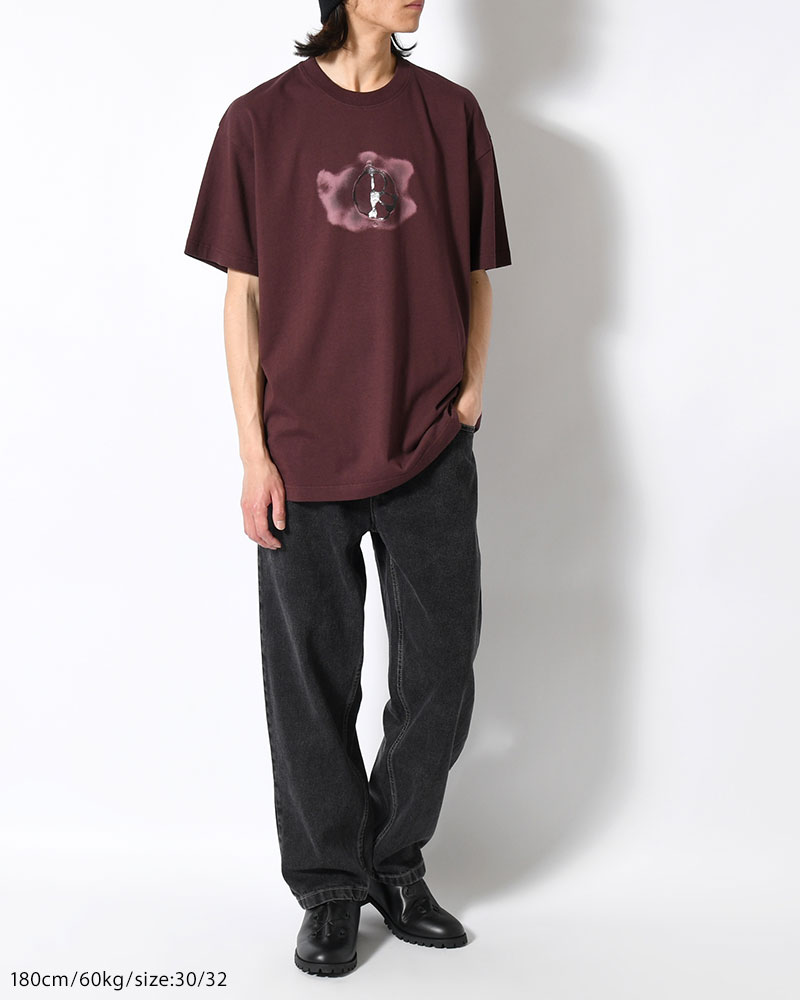 93 PANTS -SILVER BLACK-