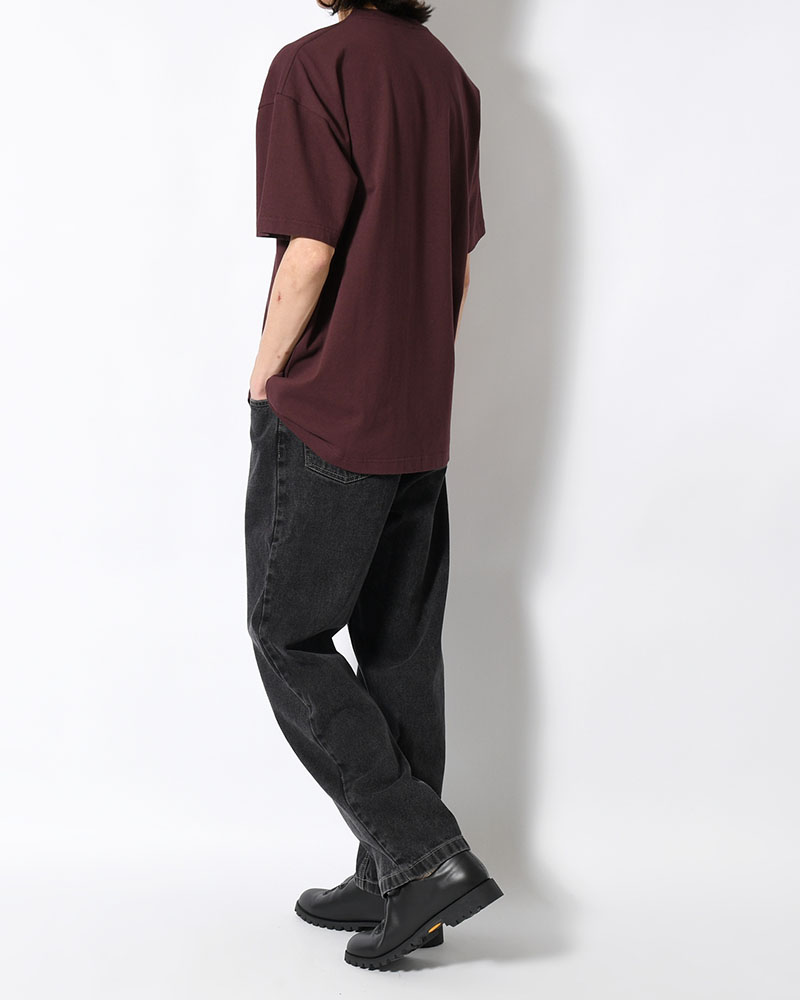93 PANTS -SILVER BLACK-