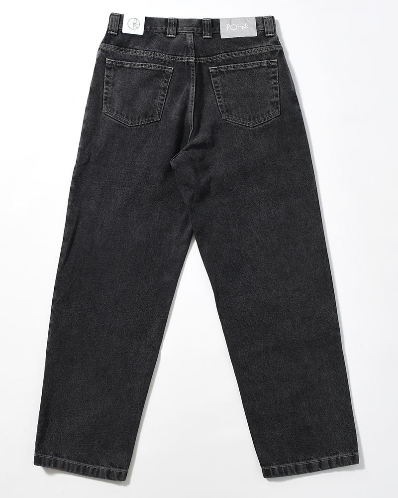 93 PANTS -SILVER BLACK-