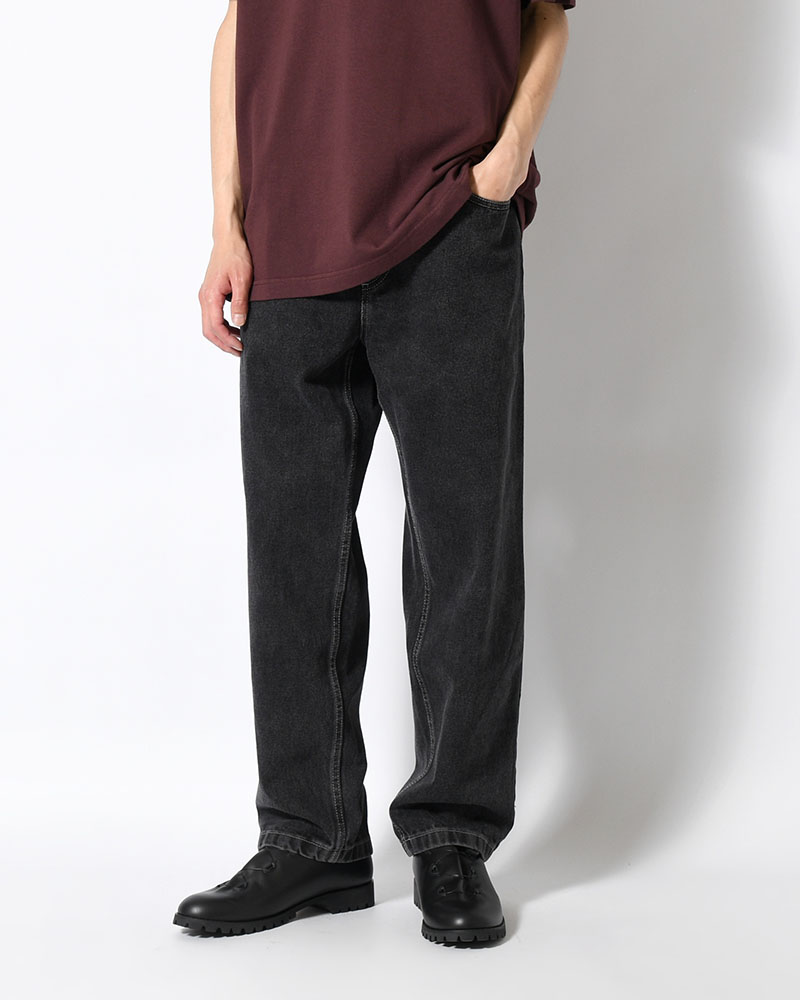 93 PANTS -SILVER BLACK-
