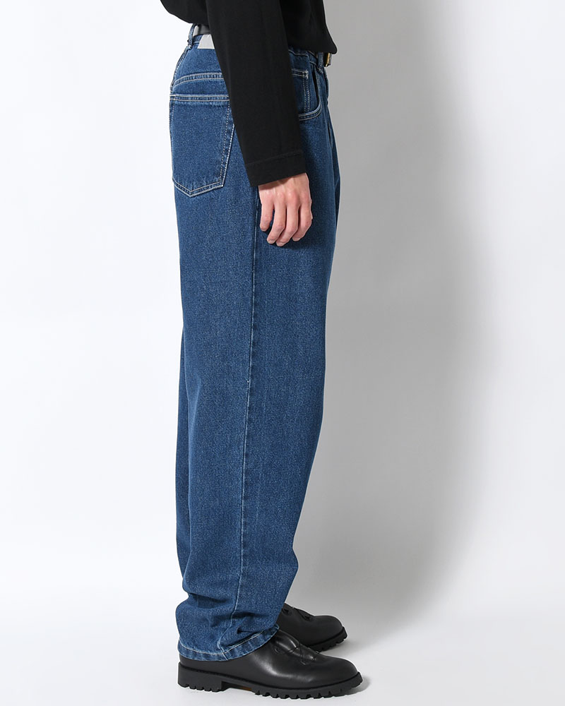 93 PANTS -DARK BLUE(W/WHITE STITCHING)-