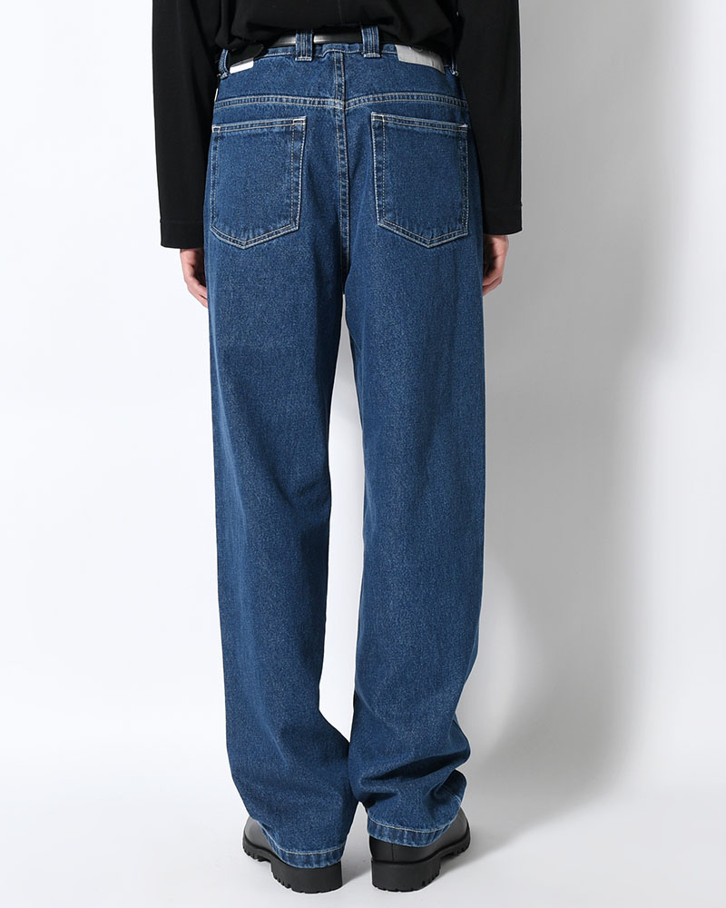 93 PANTS -DARK BLUE(W/WHITE STITCHING)-