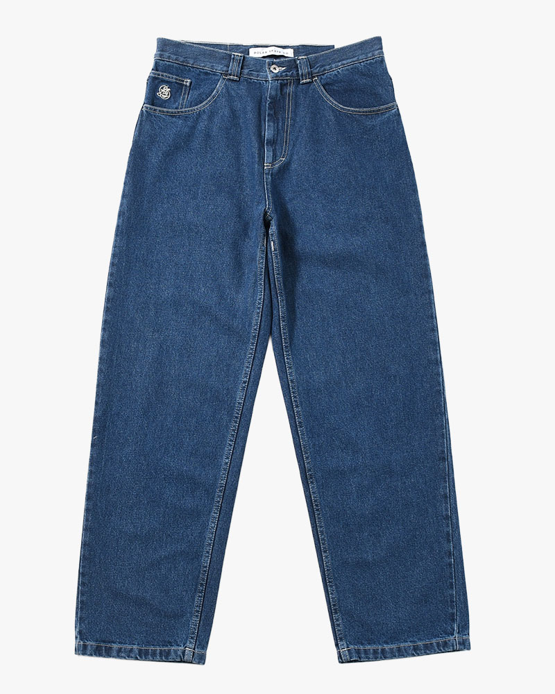 93 PANTS -DARK BLUE(W/WHITE STITCHING)-