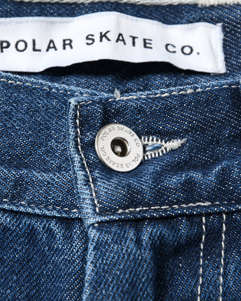 93 PANTS -DARK BLUE(W/WHITE STITCHING)-