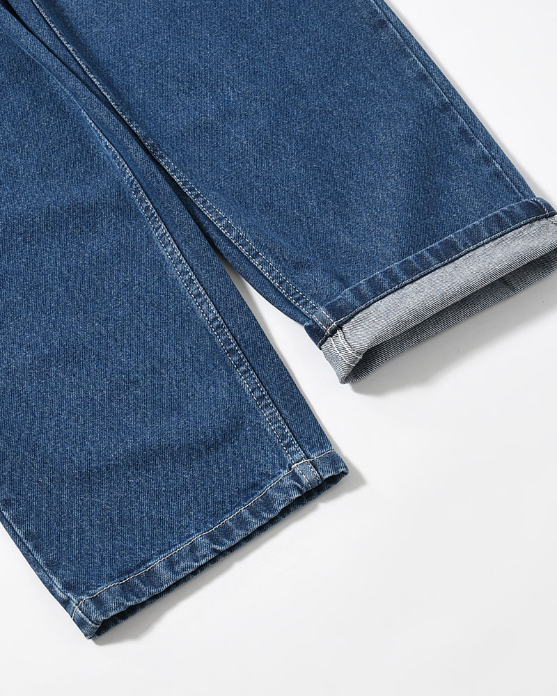 93 PANTS -DARK BLUE(W/WHITE STITCHING)-