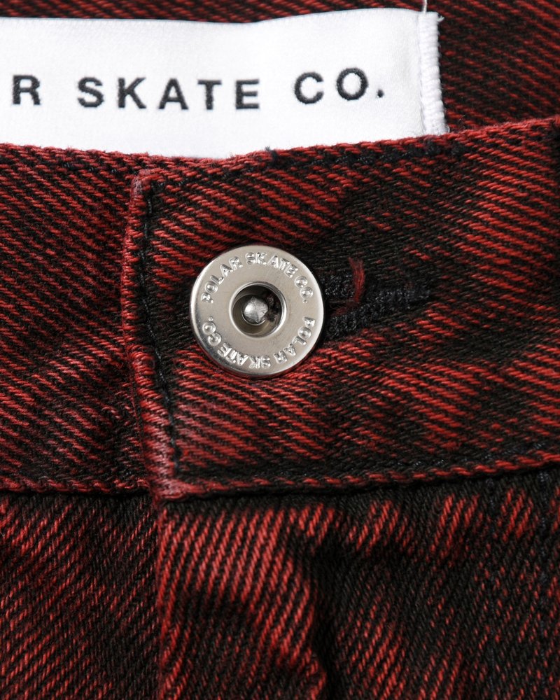 BIG BOY PANTS -RED BLACK(BLK2)-