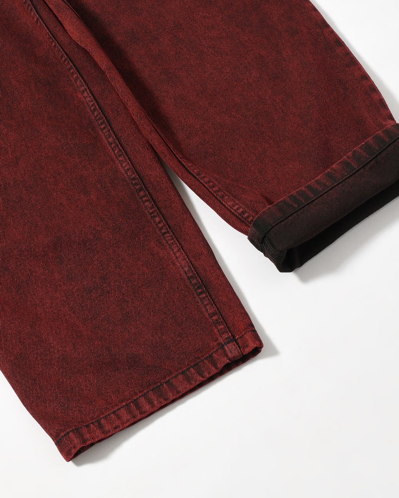 BIG BOY PANTS -RED BLACK(BLK2)-