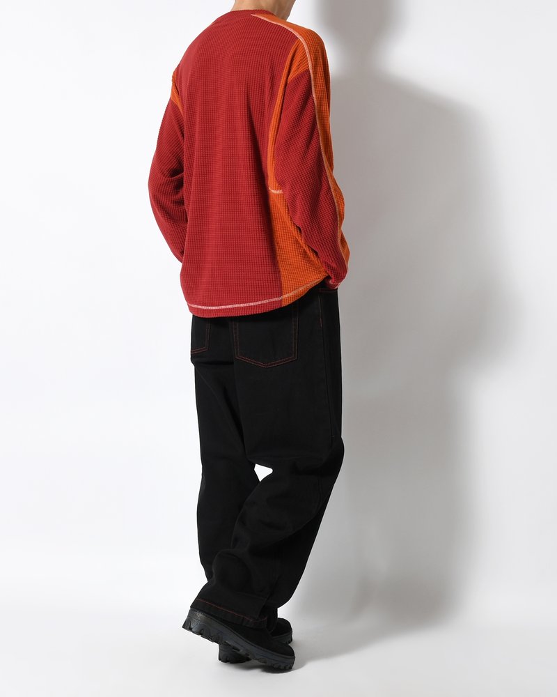 BIG BOY PANTS / APOCALYPSE NUN -BLACK/RED-
