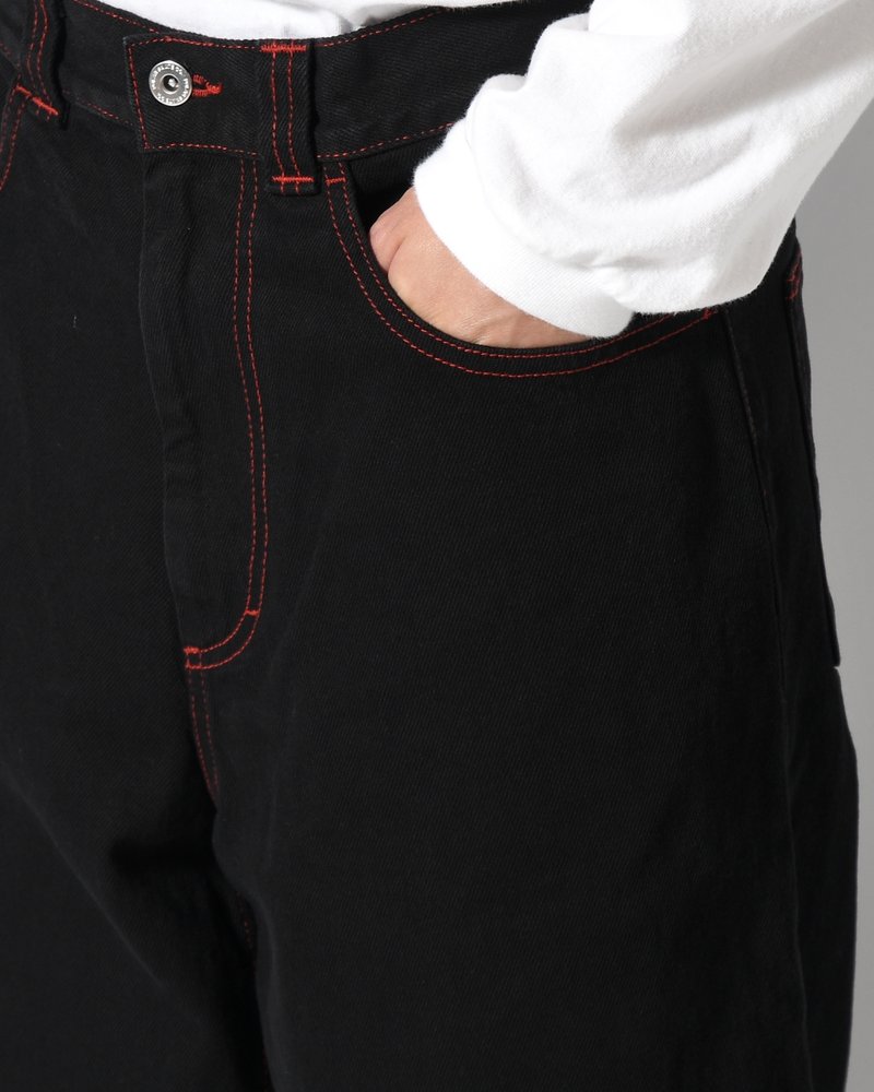 BIG BOY PANTS / APOCALYPSE NUN -BLACK/RED-