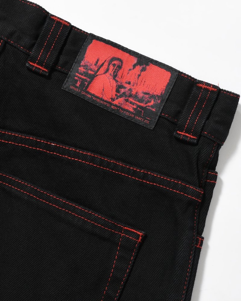 BIG BOY PANTS / APOCALYPSE NUN -BLACK/RED-