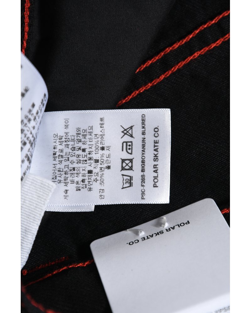 BIG BOY PANTS / APOCALYPSE NUN -BLACK/RED-