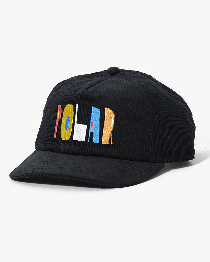 JAMES CAP / CUT LOGO -BLACK-