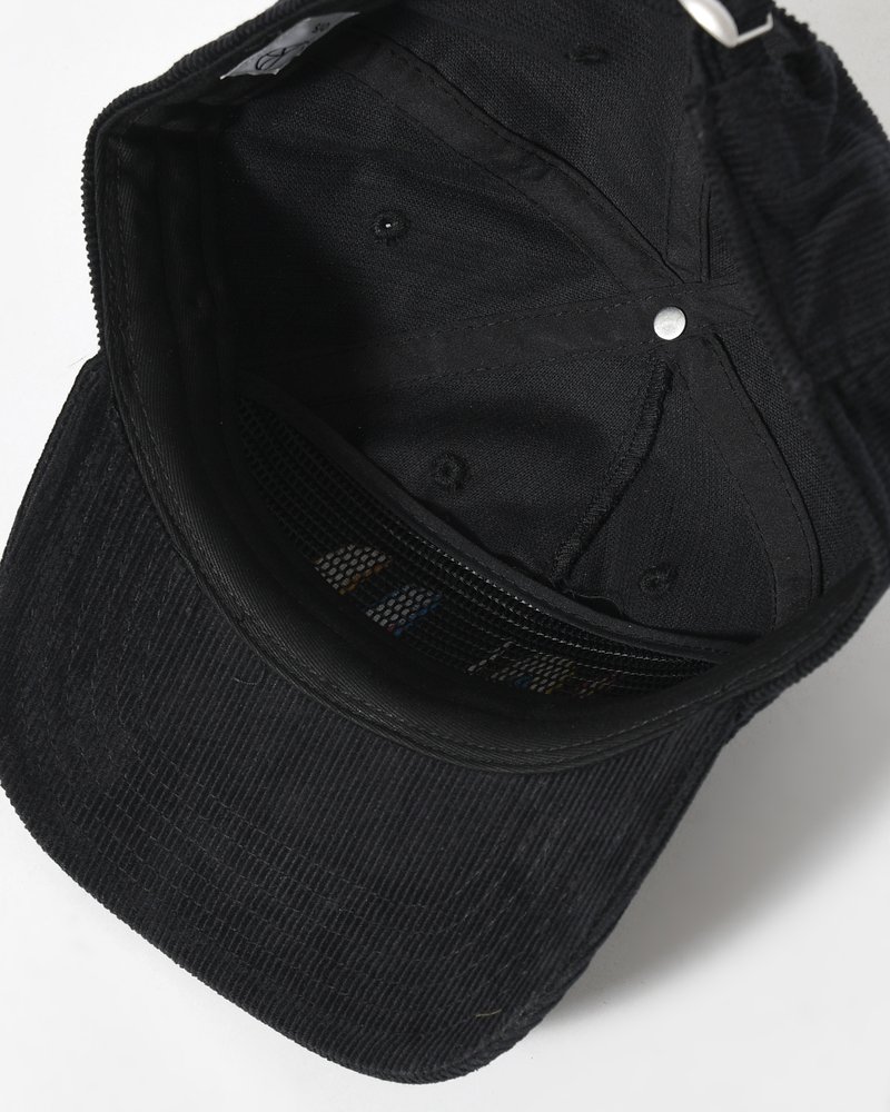 JAMES CAP / CUT LOGO -BLACK-