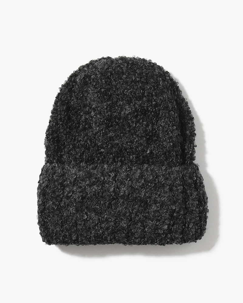 FLUFF BEANIE -BLACK-