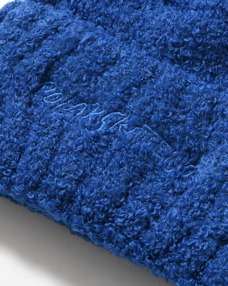 FLUFF BEANIE -EGYPTIAN BLUE-