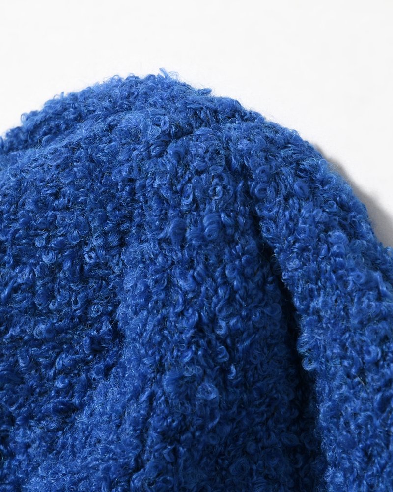 FLUFF BEANIE -EGYPTIAN BLUE-