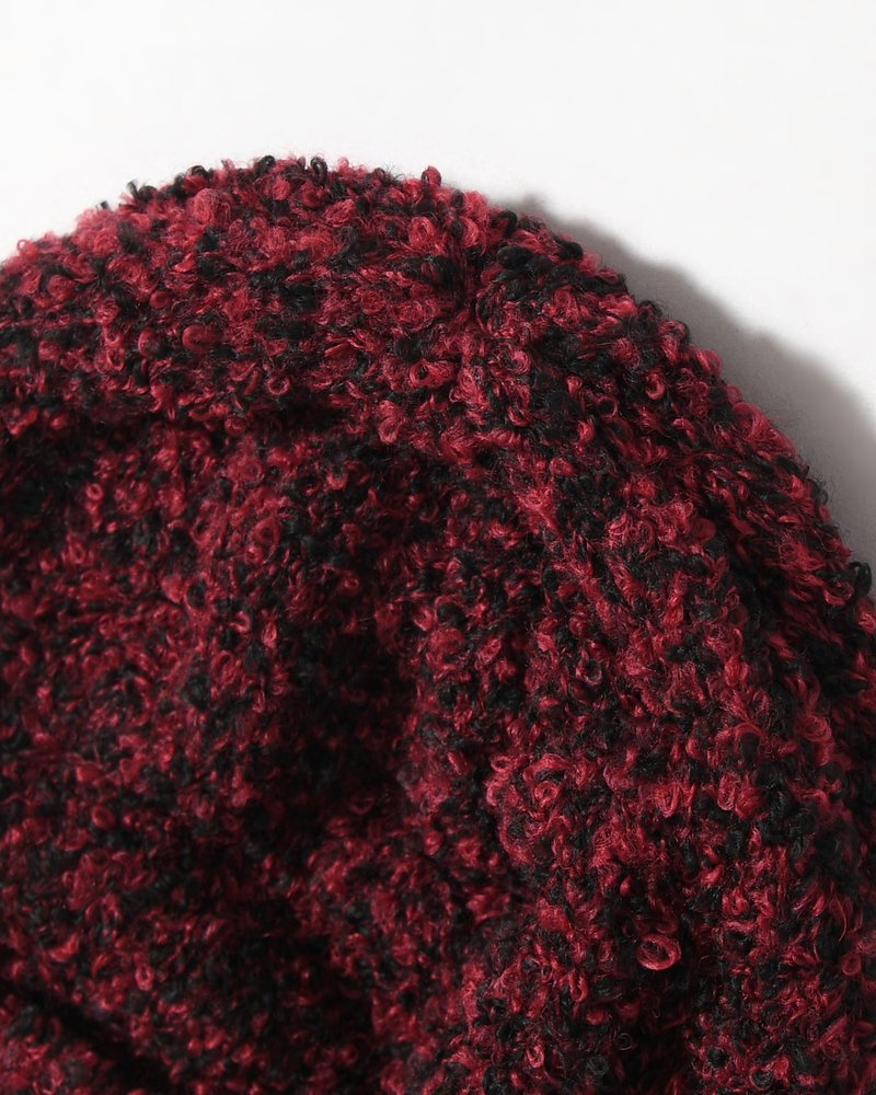 FLUFF BEANIE -RASPBERRY-