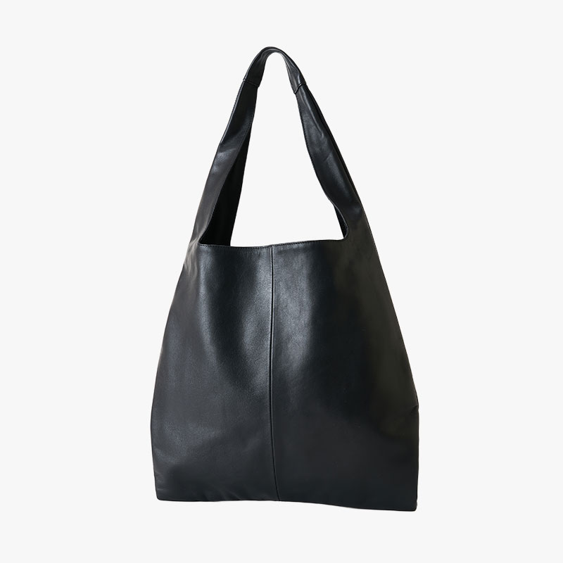 【期間限定発売:2/7～2/23】LEATHER TOTE BAG -BLACK-