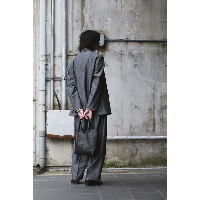 【期間限定発売:2/7～2/23】LEATHER URBAN TOTE -BLACK-