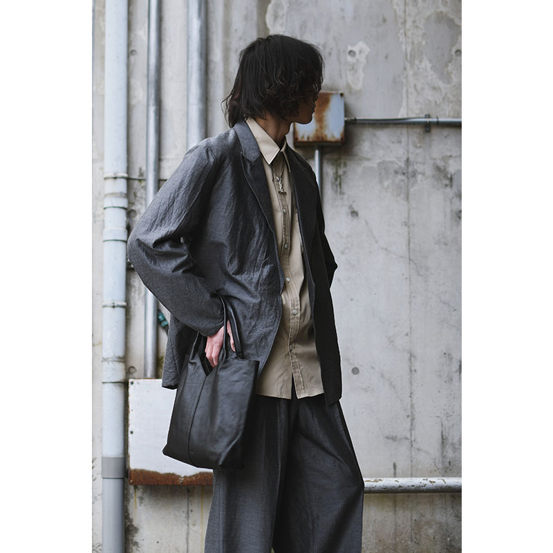 【期間限定発売:2/7～2/23】LEATHER URBAN TOTE -BLACK-