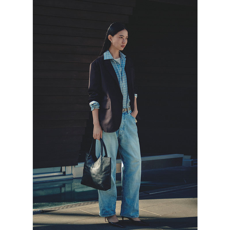 【期間限定発売:2/7～2/23】LEATHER URBAN TOTE -BLACK-