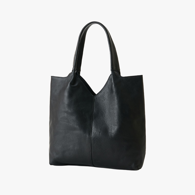 【期間限定発売:2/7～2/23】LEATHER URBAN TOTE -BLACK-