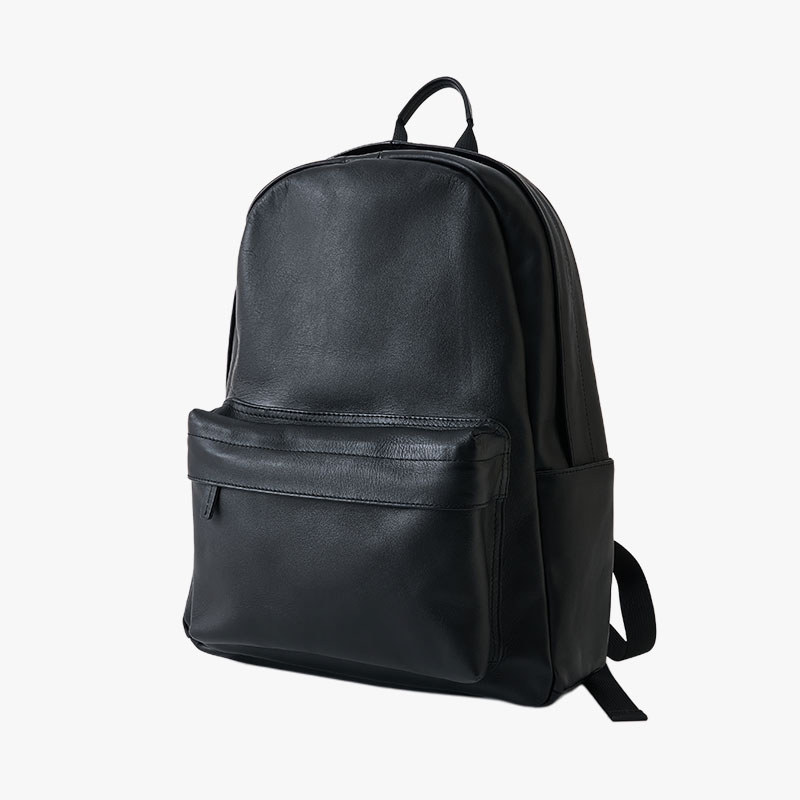 【期間限定発売:2/7～2/23】LEATHER DAYPACK -BLACK-
