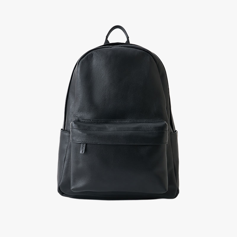【期間限定発売:2/7～2/23】LEATHER DAYPACK -BLACK-
