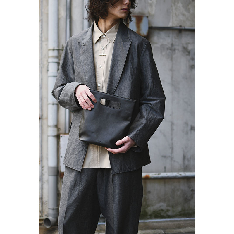 【期間限定発売:2/7～2/23】LEATHER SMALL BUCKET -BLACK-