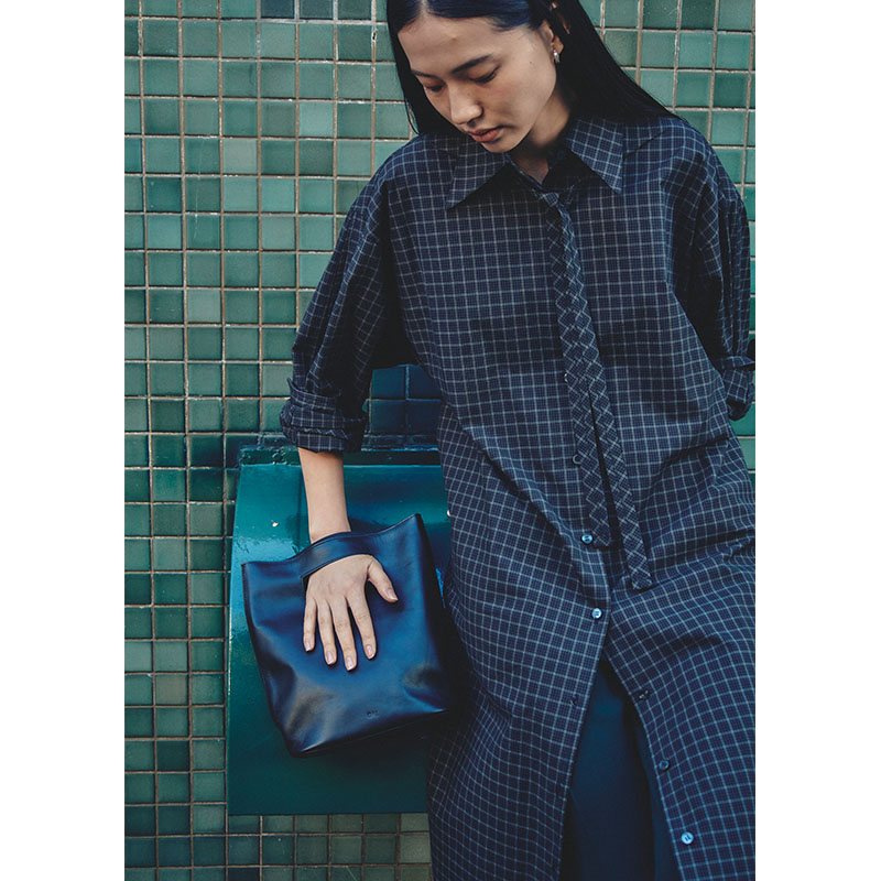 【期間限定発売:2/7～2/23】LEATHER SMALL BUCKET -BLACK-