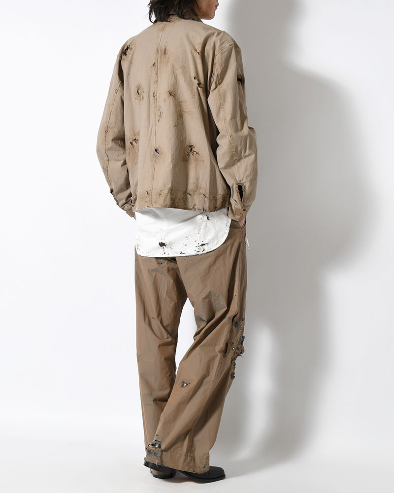 FANG PANTS × AUSKOU -OLIVE-