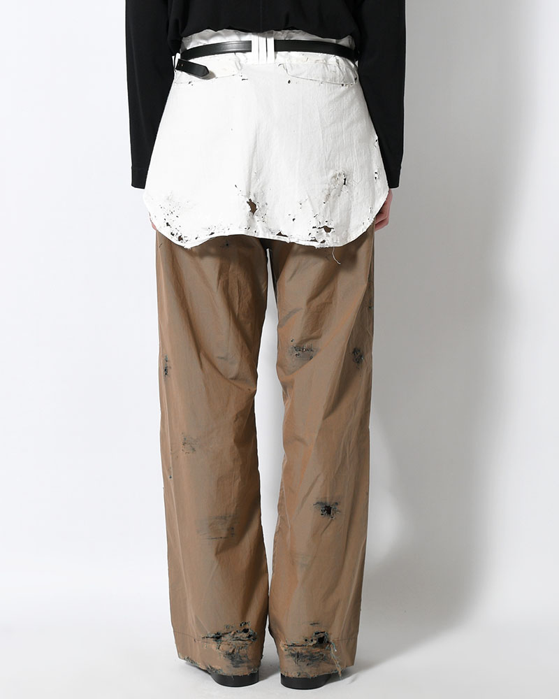 FANG PANTS × AUSKOU -OLIVE-