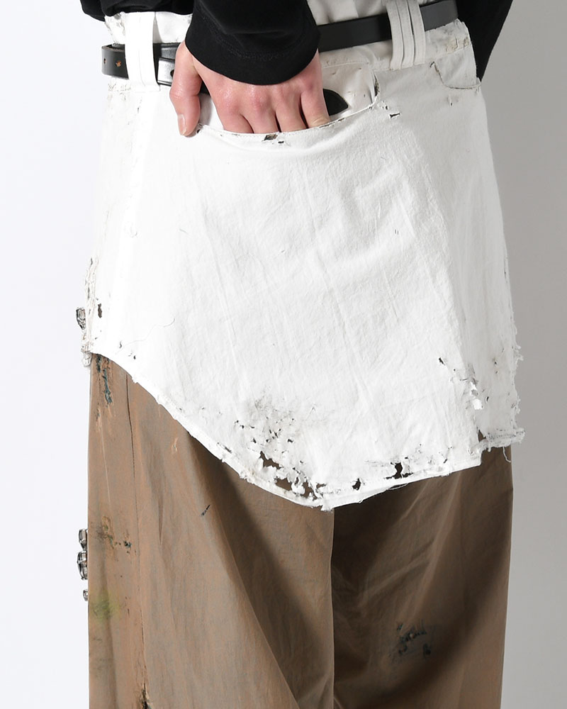 FANG PANTS × AUSKOU -OLIVE-