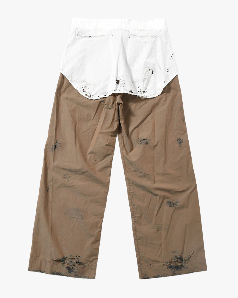 FANG PANTS × AUSKOU -OLIVE-