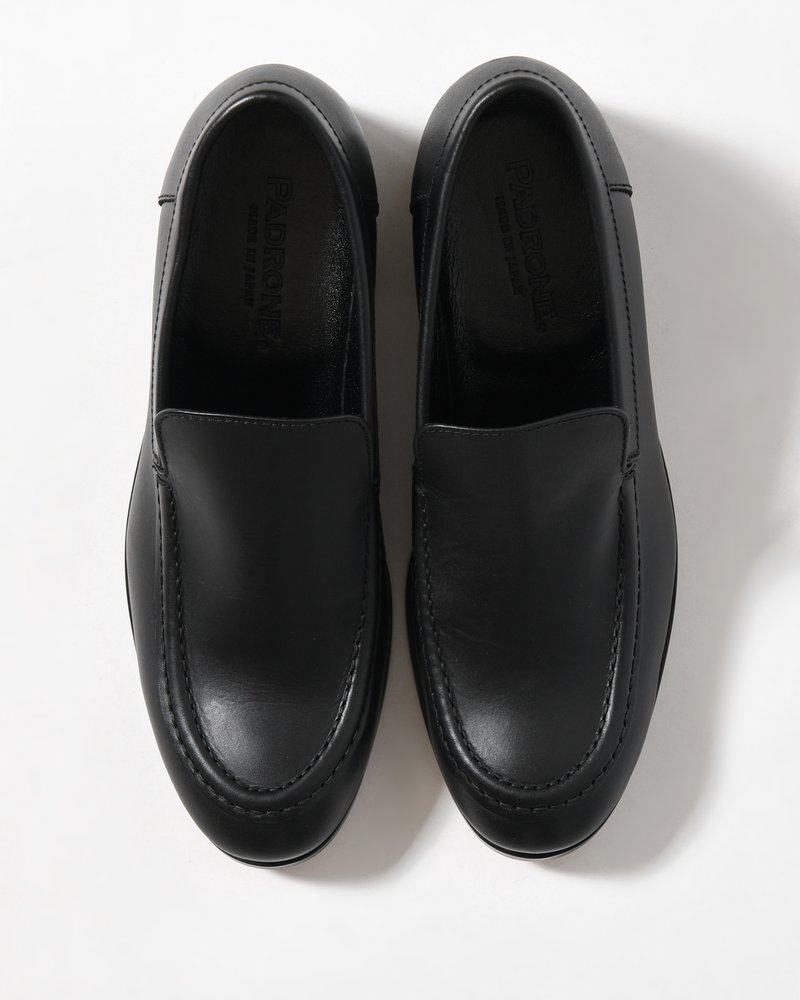 BL MOCCASIN SHOES -BLACK-
