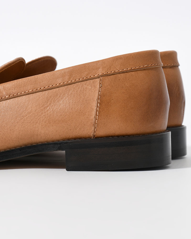 MOCCASIN SLIP-ON -BEIGE-