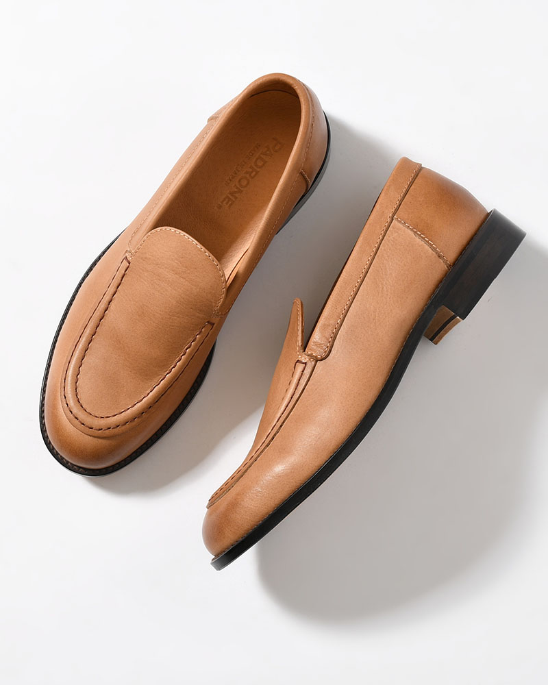 MOCCASIN SLIP-ON -BEIGE-