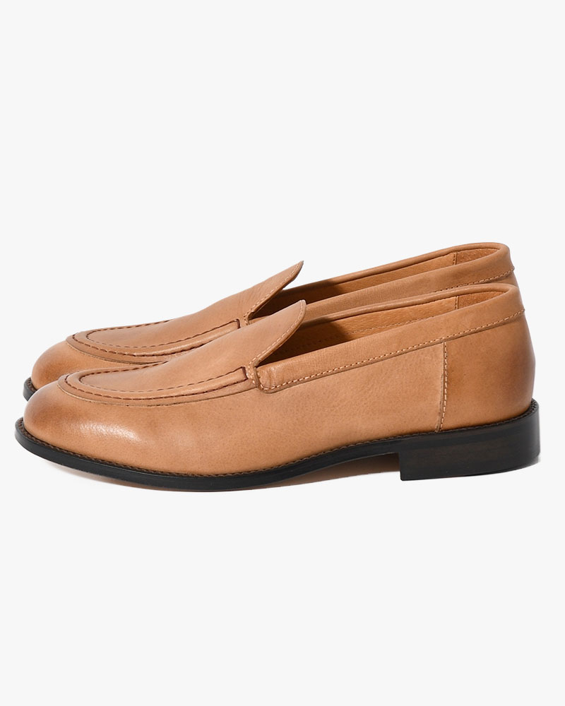 MOCCASIN SLIP-ON -BEIGE-