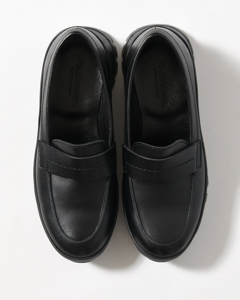 LOAFERS with 884C Vibram -BLACK-