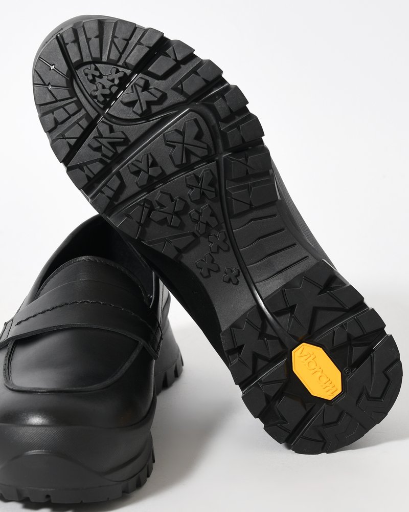LOAFERS with 884C Vibram -BLACK-