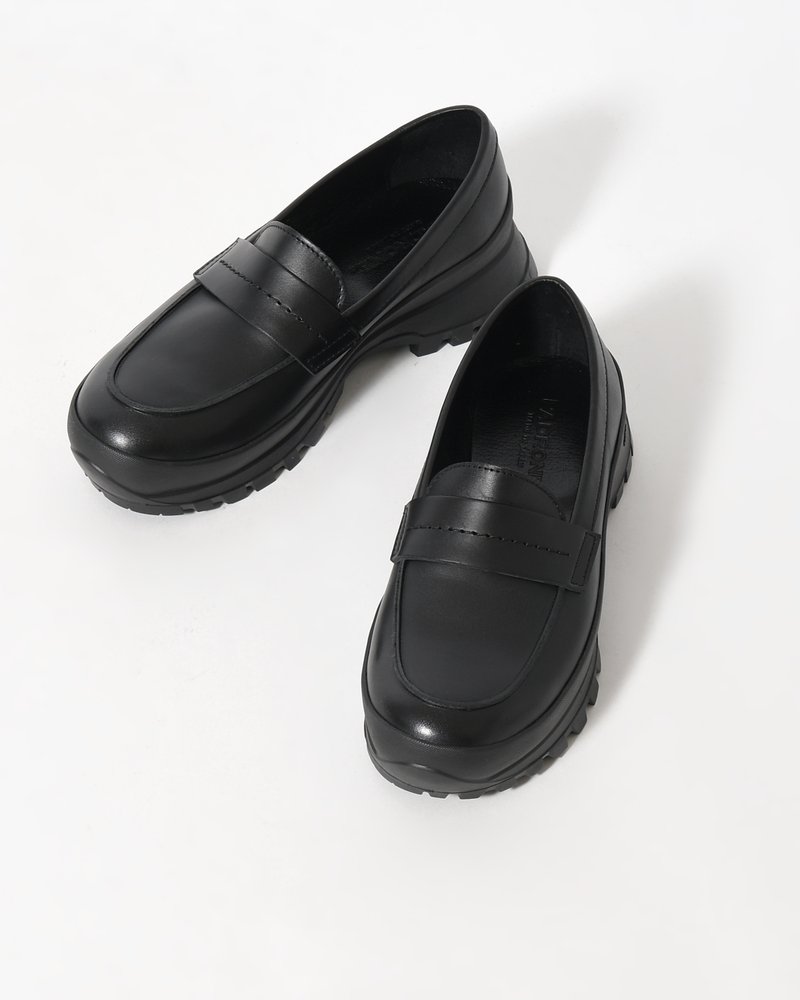 LOAFERS with 884C Vibram -BLACK-