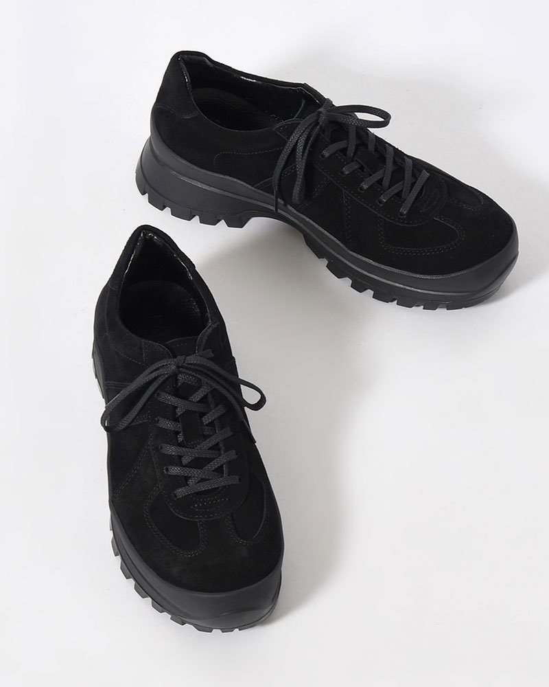 GERMAN TRAINER with 884C Vibram -BLACK2(SUEDE)-