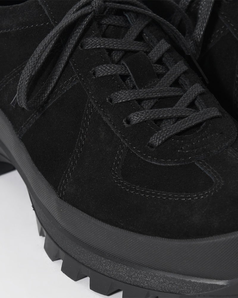 GERMAN TRAINER with 884C Vibram -BLACK2(SUEDE)-