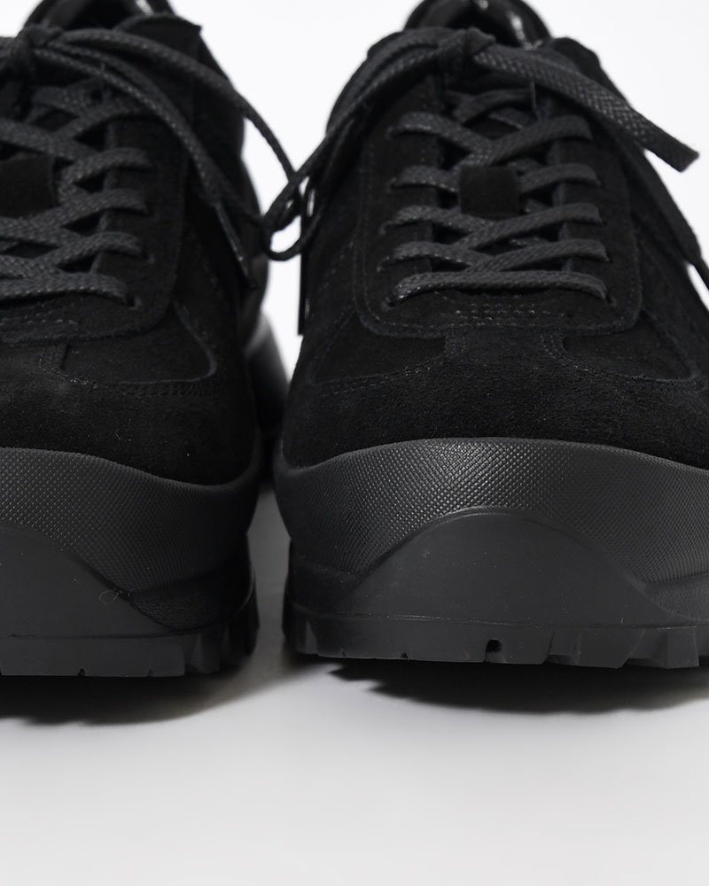 GERMAN TRAINER with 884C Vibram -BLACK2(SUEDE)-