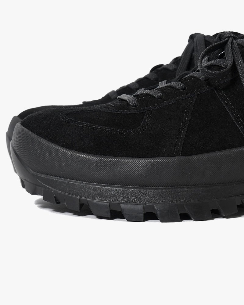 GERMAN TRAINER with 884C Vibram -BLACK2(SUEDE)-