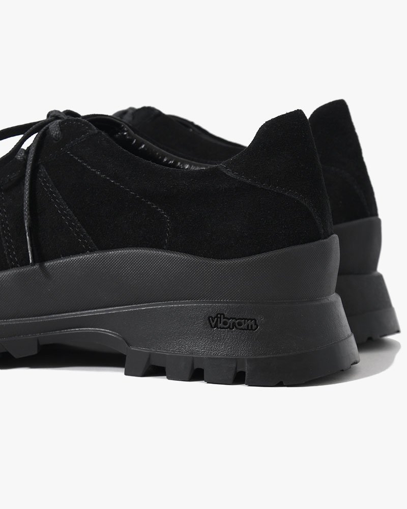 GERMAN TRAINER with 884C Vibram -BLACK2(SUEDE)-