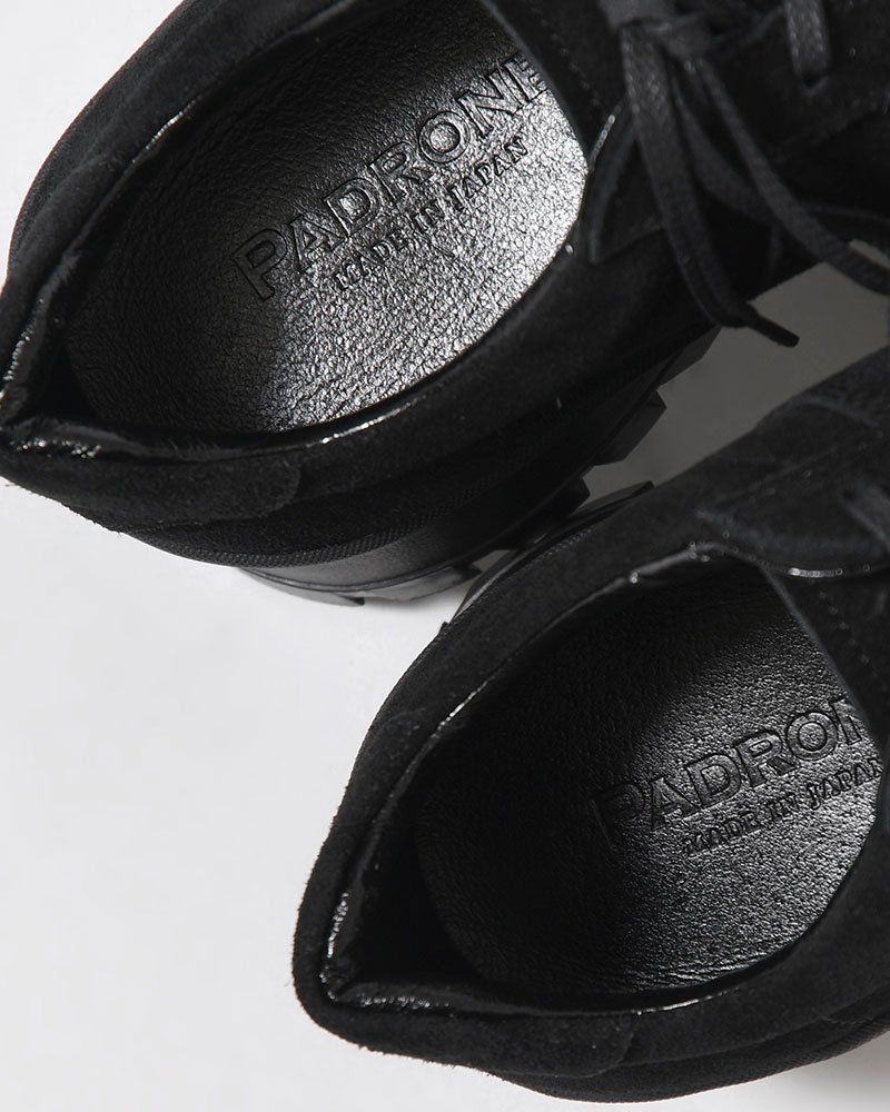 GERMAN TRAINER with 884C Vibram -BLACK2(SUEDE)-