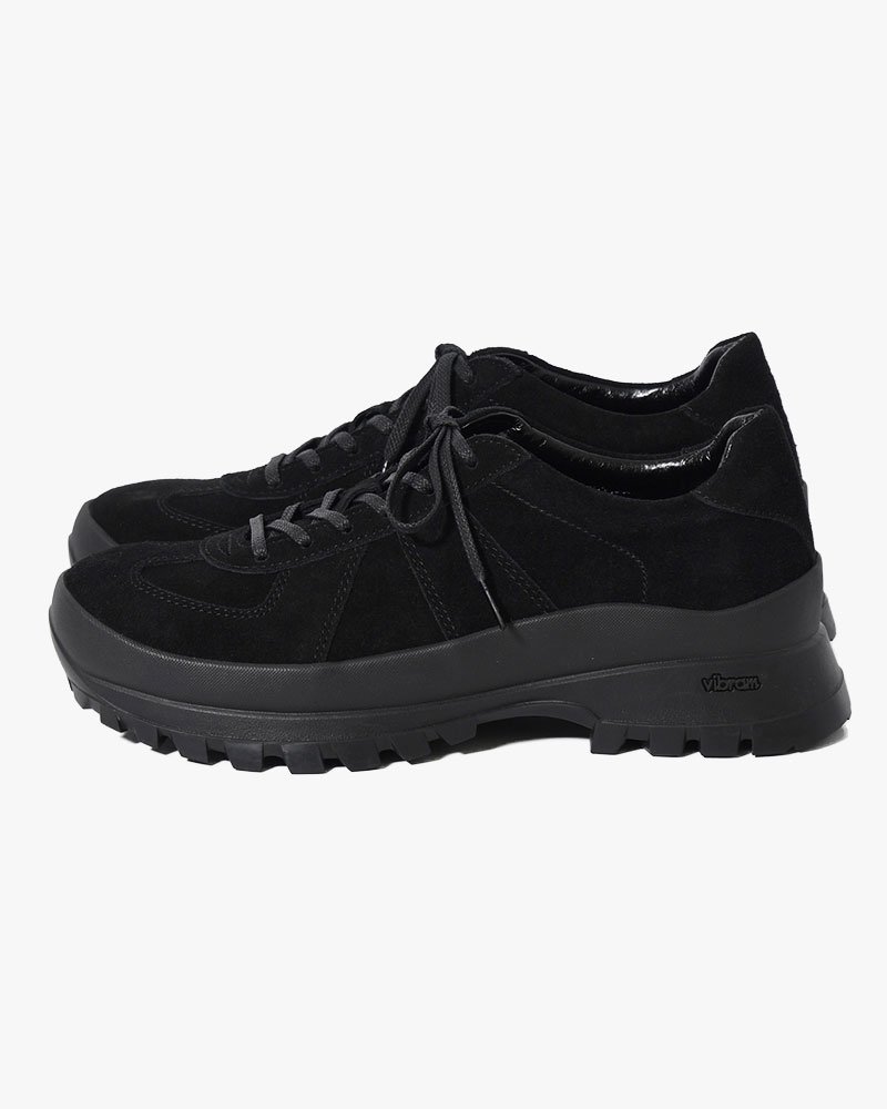 GERMAN TRAINER with 884C Vibram -BLACK2(SUEDE)-