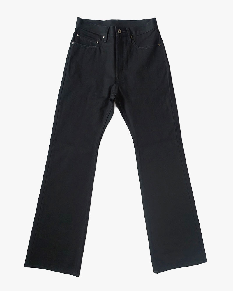 S.O.A FLARE DENIM -BLACK-