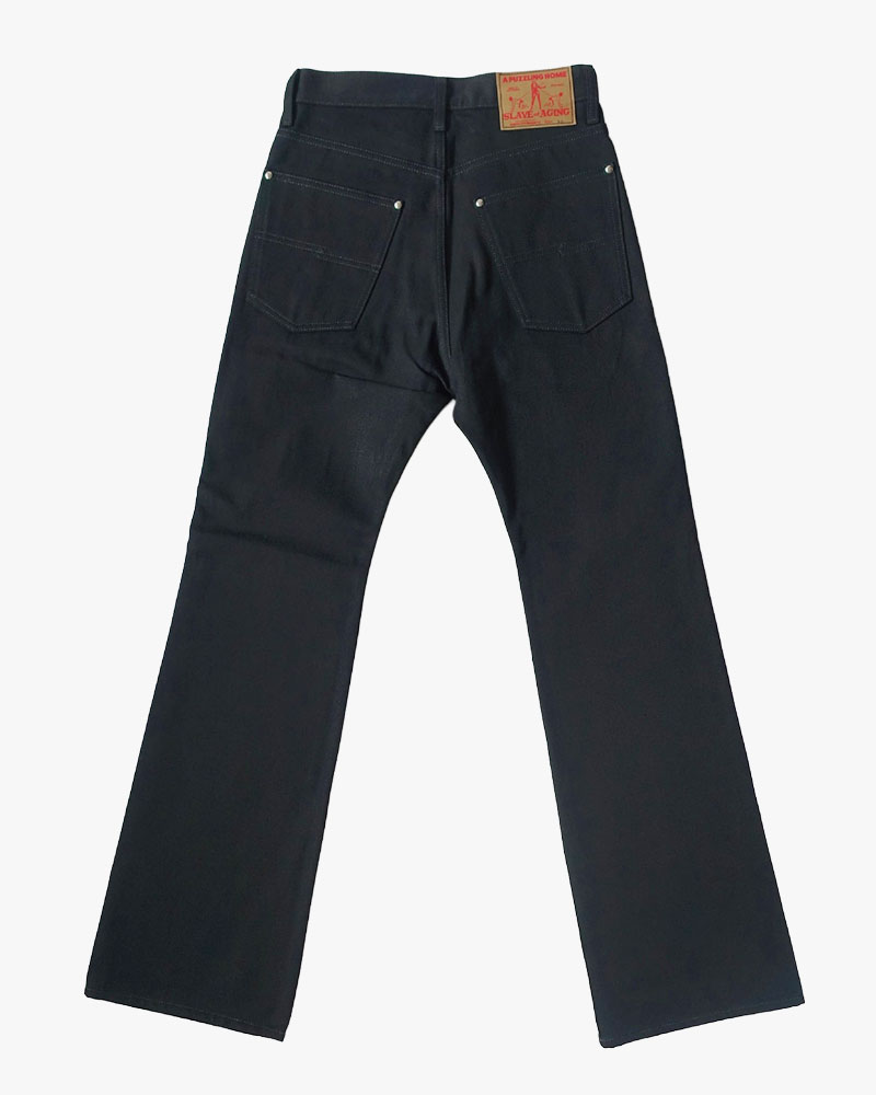 S.O.A FLARE DENIM -BLACK-